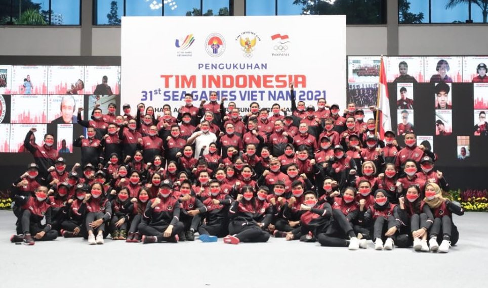 Kontingen Indonesia Siap Berburu Medali SEA Games Hanoi 2021